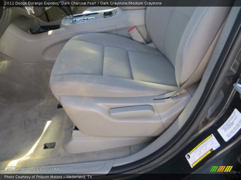 Dark Charcoal Pearl / Dark Graystone/Medium Graystone 2011 Dodge Durango Express
