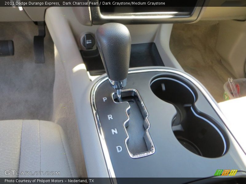 Dark Charcoal Pearl / Dark Graystone/Medium Graystone 2011 Dodge Durango Express