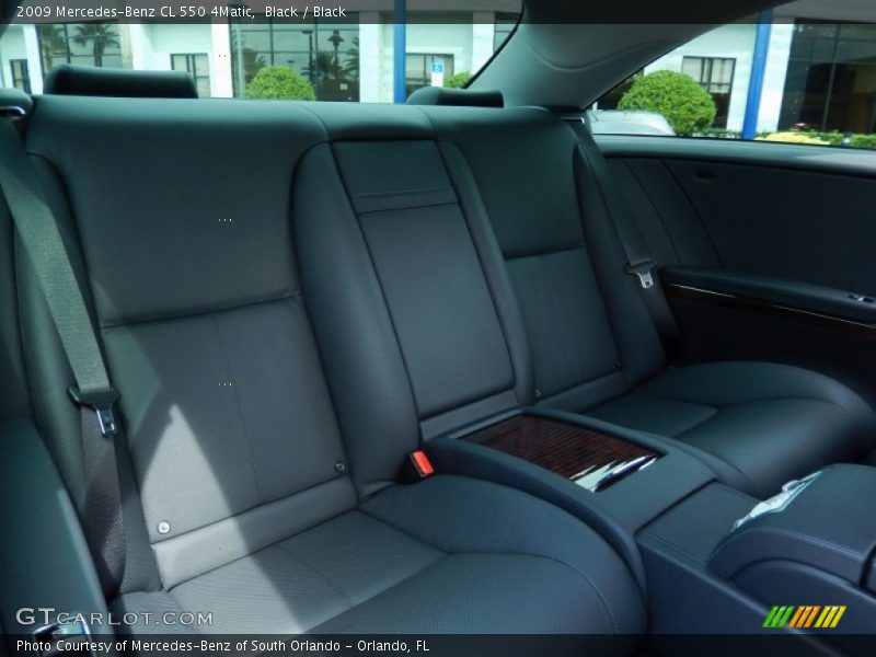 Black / Black 2009 Mercedes-Benz CL 550 4Matic