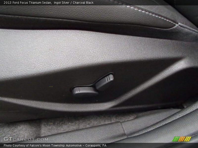 Ingot Silver / Charcoal Black 2013 Ford Focus Titanium Sedan