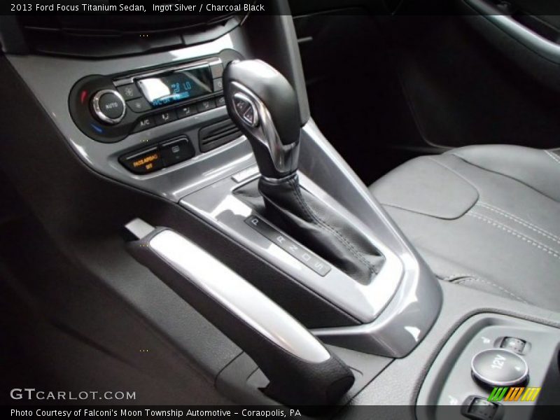 Ingot Silver / Charcoal Black 2013 Ford Focus Titanium Sedan