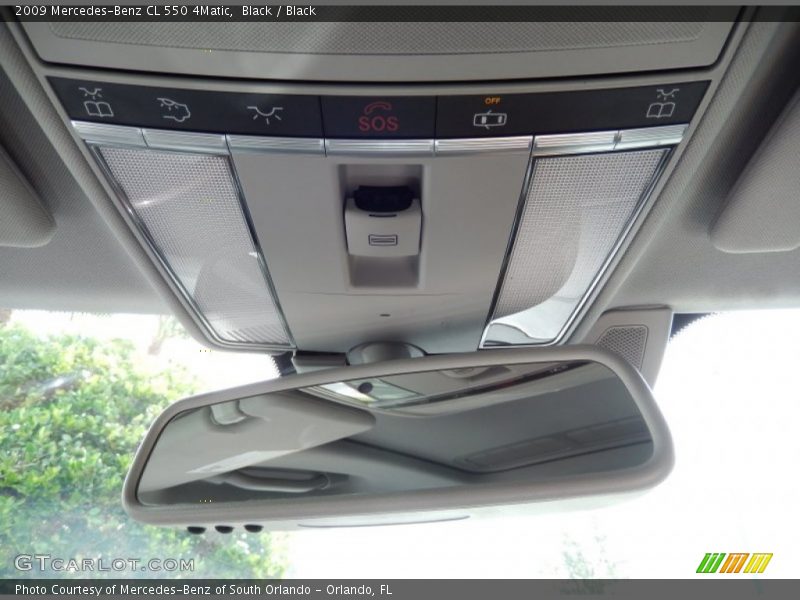 Black / Black 2009 Mercedes-Benz CL 550 4Matic
