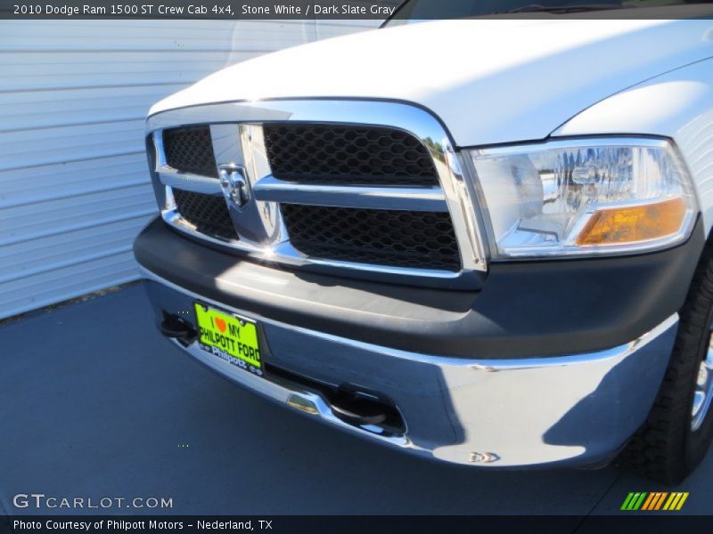Stone White / Dark Slate Gray 2010 Dodge Ram 1500 ST Crew Cab 4x4