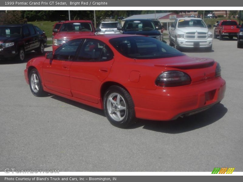 Bright Red / Graphite 1999 Pontiac Grand Prix GT Sedan