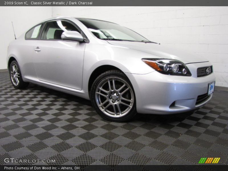 Classic Silver Metallic / Dark Charcoal 2009 Scion tC