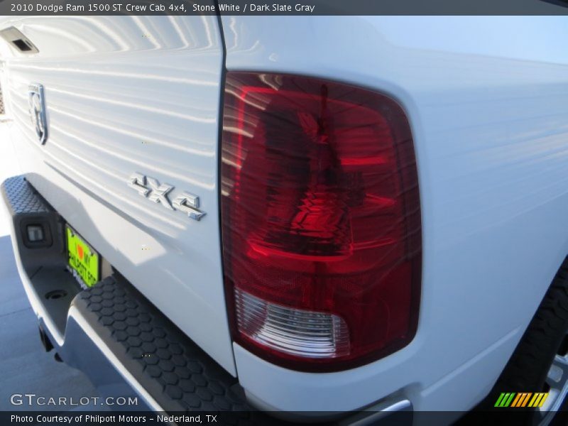 Stone White / Dark Slate Gray 2010 Dodge Ram 1500 ST Crew Cab 4x4