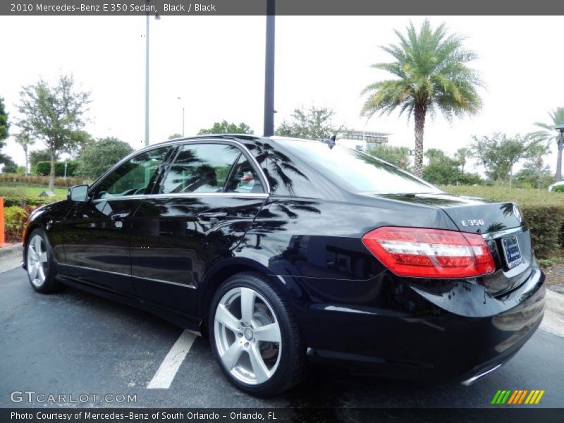 Black / Black 2010 Mercedes-Benz E 350 Sedan