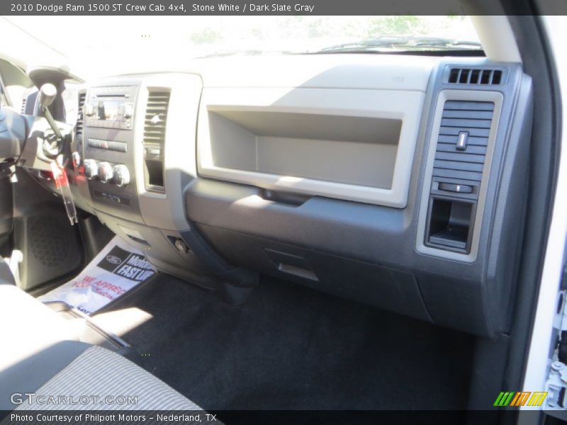 Stone White / Dark Slate Gray 2010 Dodge Ram 1500 ST Crew Cab 4x4