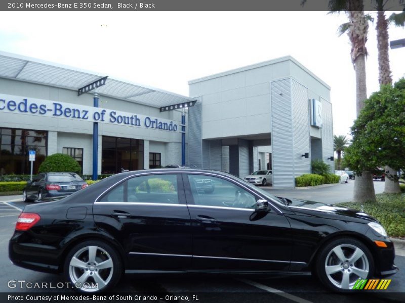 Black / Black 2010 Mercedes-Benz E 350 Sedan