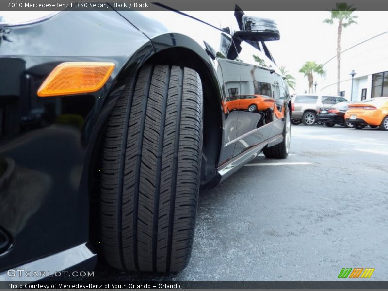 Black / Black 2010 Mercedes-Benz E 350 Sedan