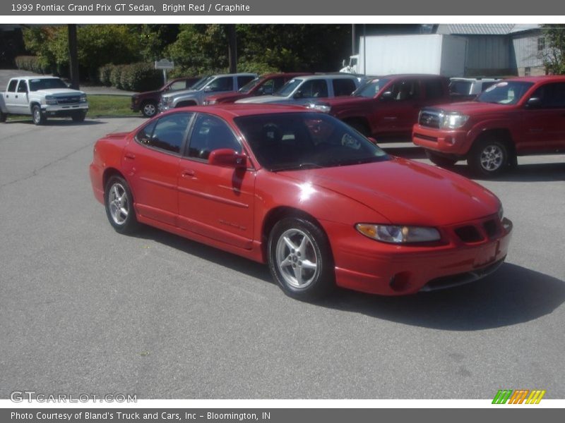 Bright Red / Graphite 1999 Pontiac Grand Prix GT Sedan