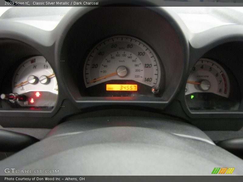 Classic Silver Metallic / Dark Charcoal 2009 Scion tC