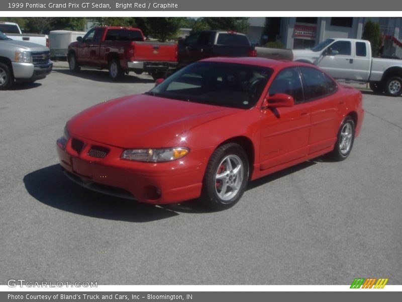 Bright Red / Graphite 1999 Pontiac Grand Prix GT Sedan