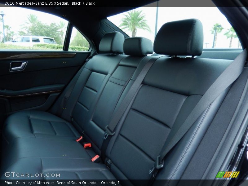 Black / Black 2010 Mercedes-Benz E 350 Sedan