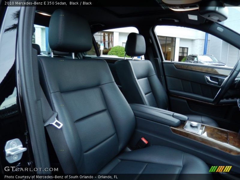 Black / Black 2010 Mercedes-Benz E 350 Sedan