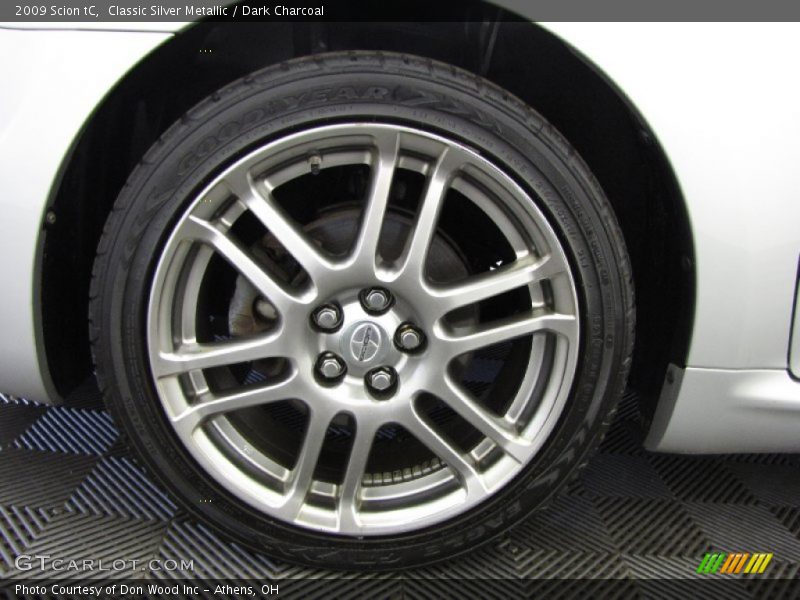 Classic Silver Metallic / Dark Charcoal 2009 Scion tC