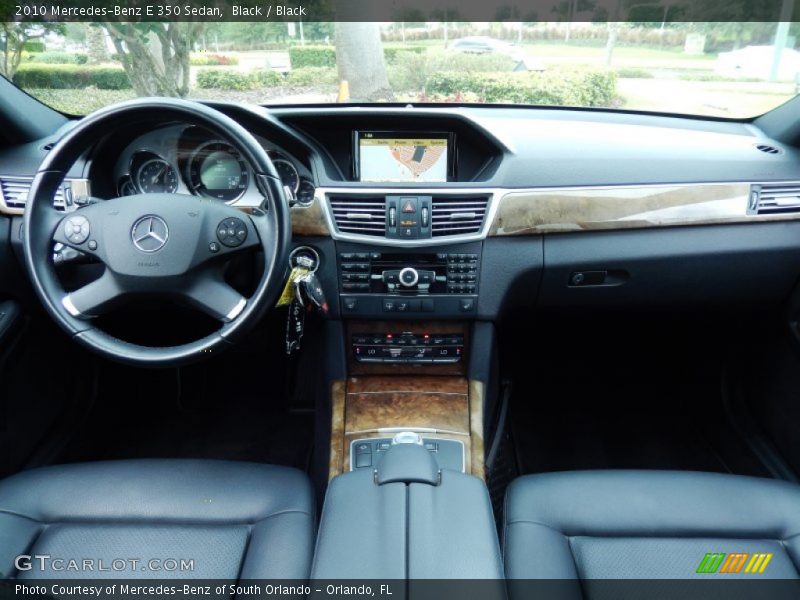 Black / Black 2010 Mercedes-Benz E 350 Sedan
