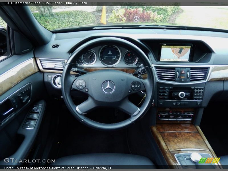 Black / Black 2010 Mercedes-Benz E 350 Sedan