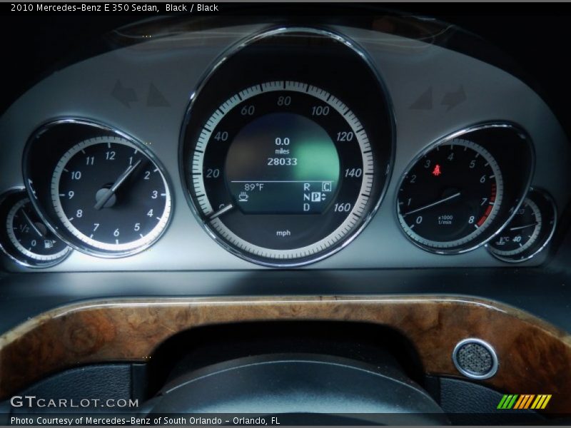 Black / Black 2010 Mercedes-Benz E 350 Sedan