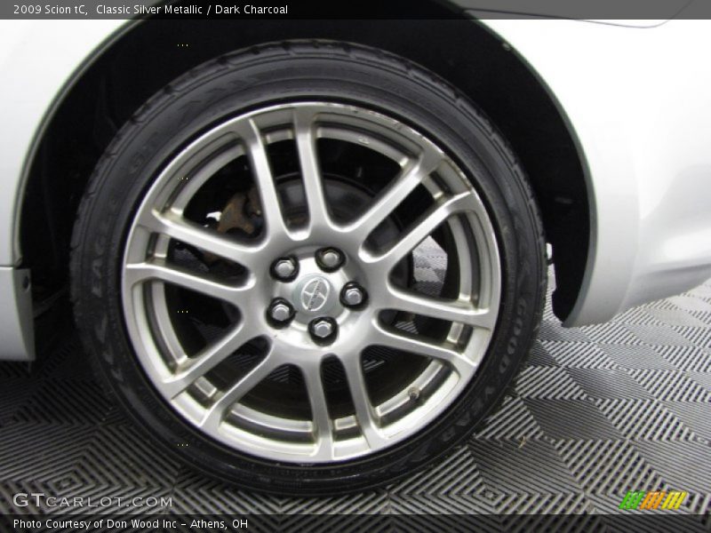 Classic Silver Metallic / Dark Charcoal 2009 Scion tC
