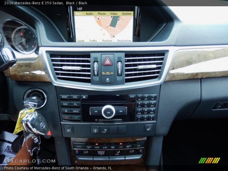 Black / Black 2010 Mercedes-Benz E 350 Sedan
