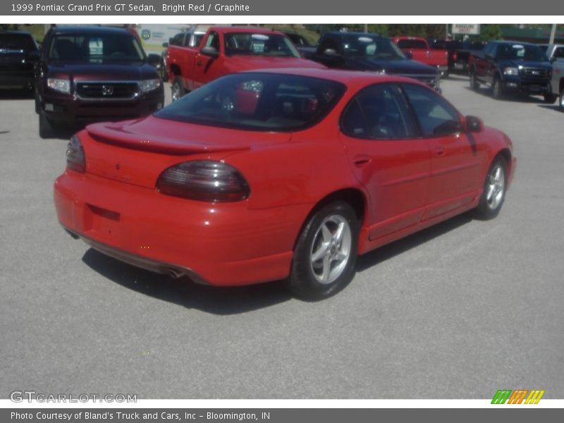 Bright Red / Graphite 1999 Pontiac Grand Prix GT Sedan
