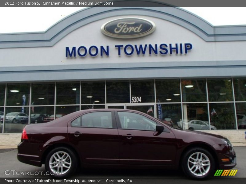 Cinnamon Metallic / Medium Light Stone 2012 Ford Fusion S