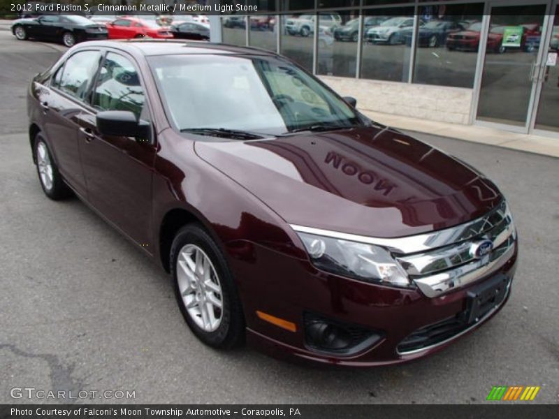 Cinnamon Metallic / Medium Light Stone 2012 Ford Fusion S
