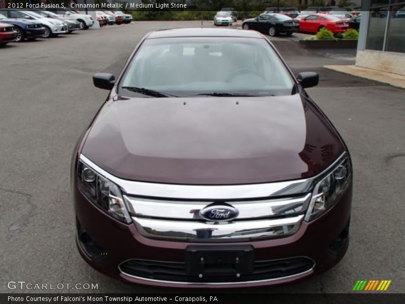 Cinnamon Metallic / Medium Light Stone 2012 Ford Fusion S