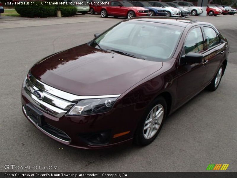 Cinnamon Metallic / Medium Light Stone 2012 Ford Fusion S