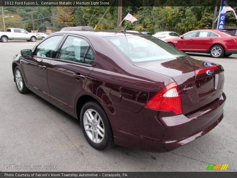 Cinnamon Metallic / Medium Light Stone 2012 Ford Fusion S