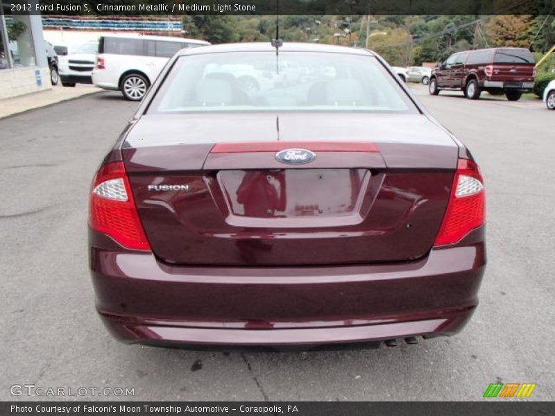 Cinnamon Metallic / Medium Light Stone 2012 Ford Fusion S