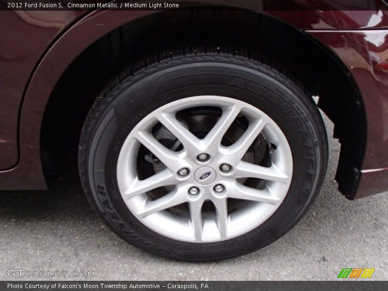 Cinnamon Metallic / Medium Light Stone 2012 Ford Fusion S
