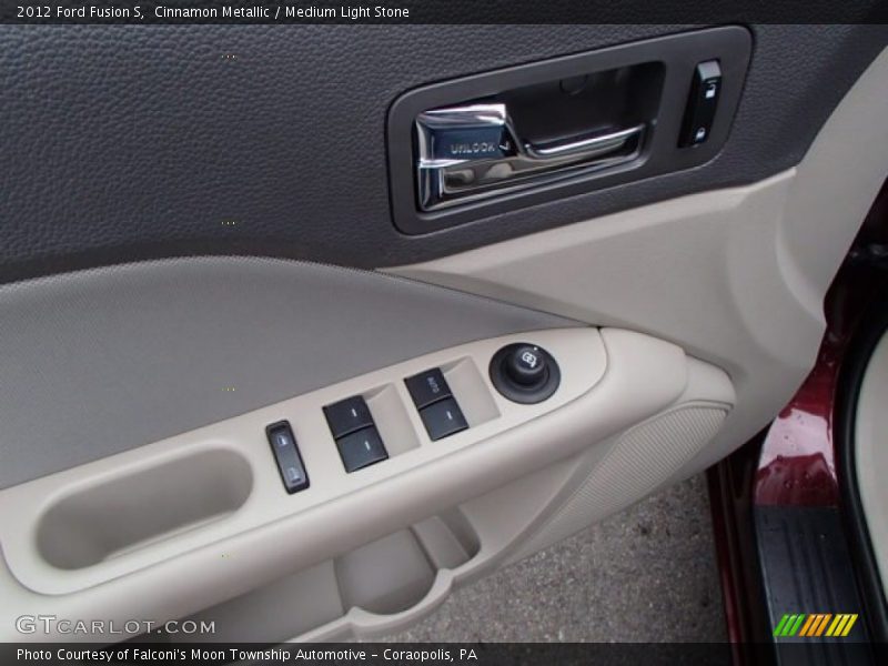 Cinnamon Metallic / Medium Light Stone 2012 Ford Fusion S