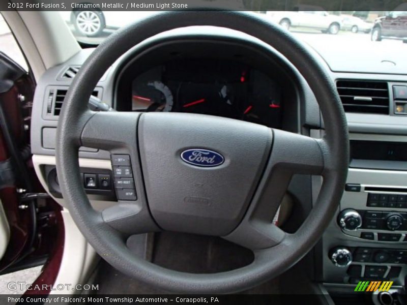 Cinnamon Metallic / Medium Light Stone 2012 Ford Fusion S