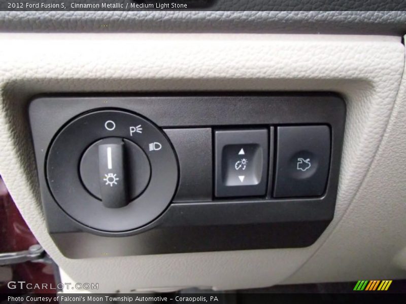 Cinnamon Metallic / Medium Light Stone 2012 Ford Fusion S