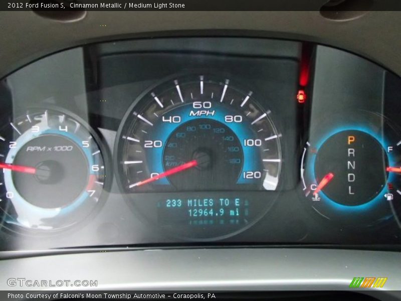 Cinnamon Metallic / Medium Light Stone 2012 Ford Fusion S