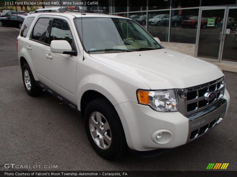 White Suede / Camel 2012 Ford Escape Limited 4WD