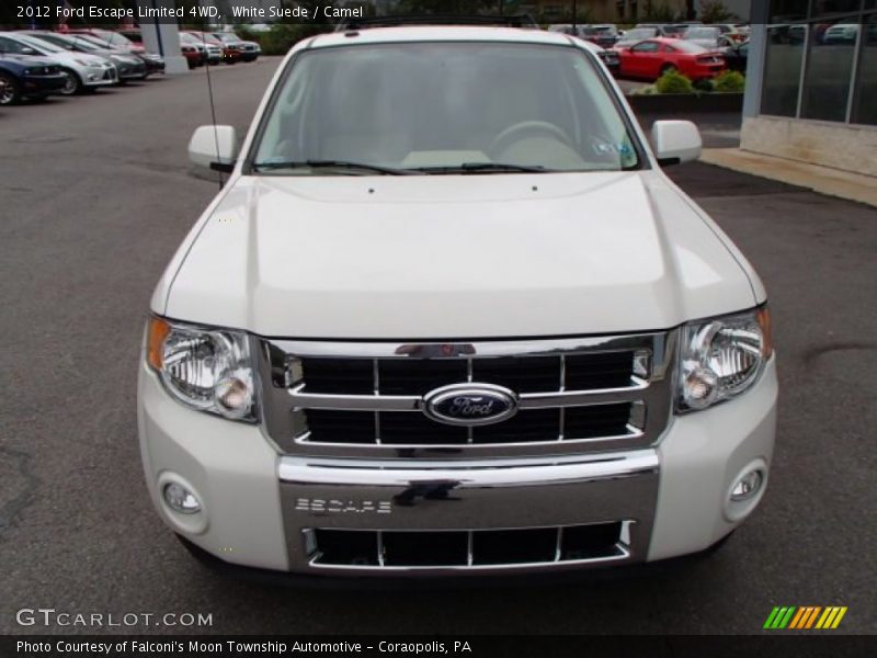 White Suede / Camel 2012 Ford Escape Limited 4WD