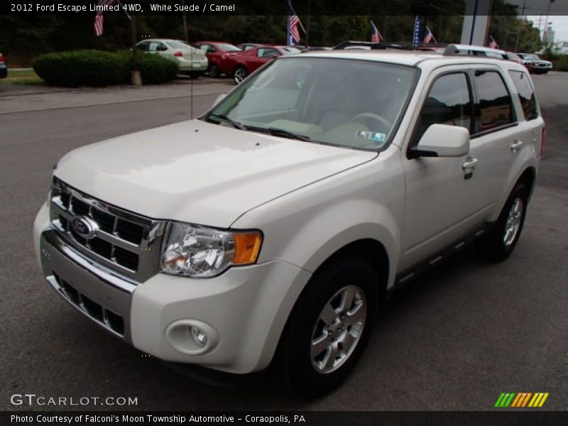 White Suede / Camel 2012 Ford Escape Limited 4WD