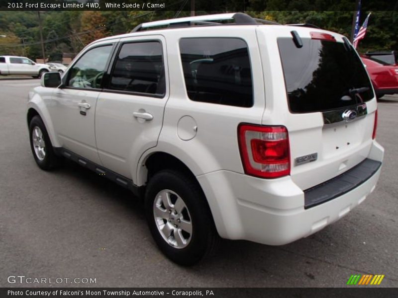 White Suede / Camel 2012 Ford Escape Limited 4WD