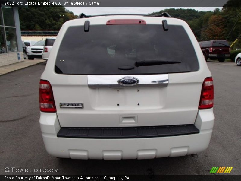 White Suede / Camel 2012 Ford Escape Limited 4WD
