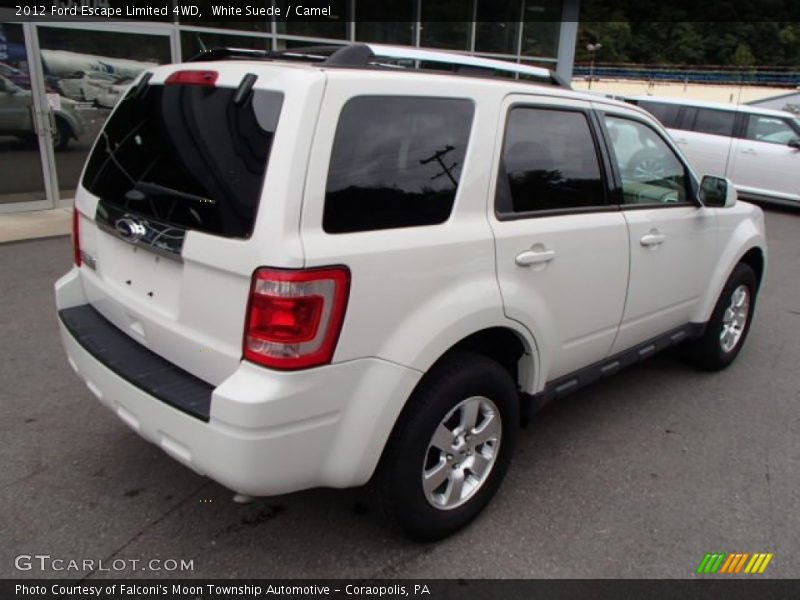 White Suede / Camel 2012 Ford Escape Limited 4WD