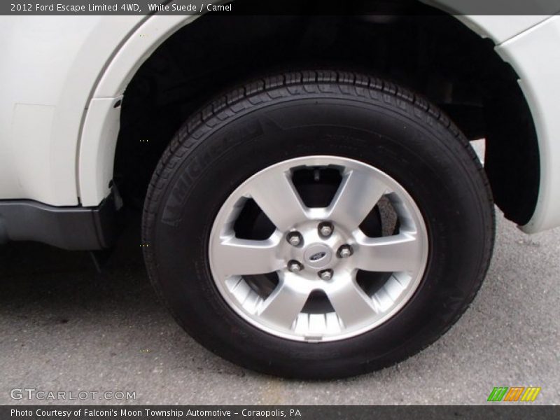 White Suede / Camel 2012 Ford Escape Limited 4WD