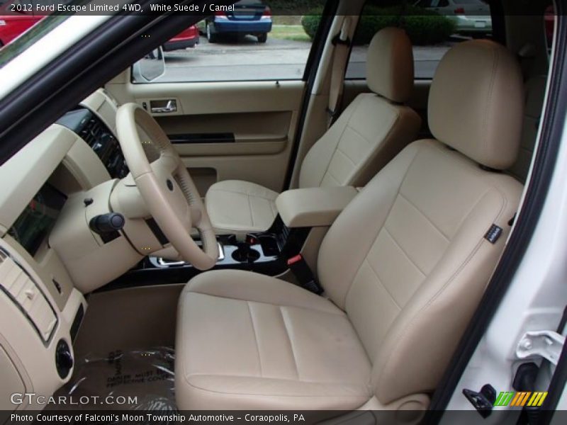 White Suede / Camel 2012 Ford Escape Limited 4WD