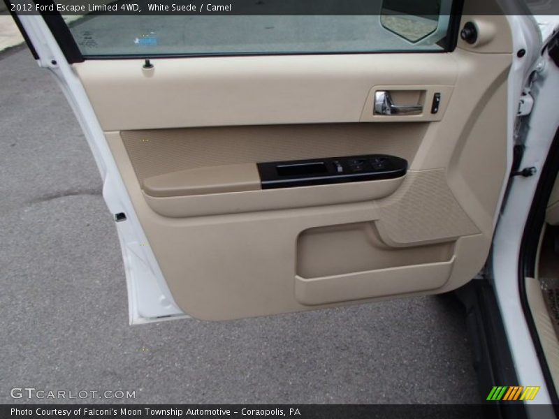 White Suede / Camel 2012 Ford Escape Limited 4WD