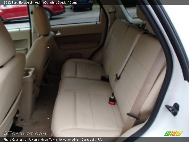 White Suede / Camel 2012 Ford Escape Limited 4WD