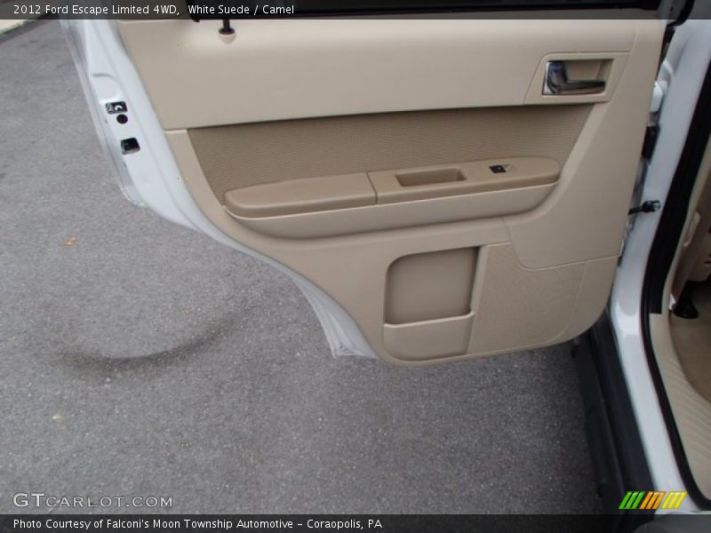 White Suede / Camel 2012 Ford Escape Limited 4WD