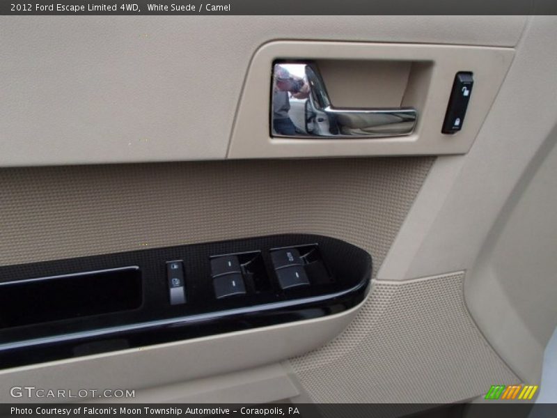 White Suede / Camel 2012 Ford Escape Limited 4WD