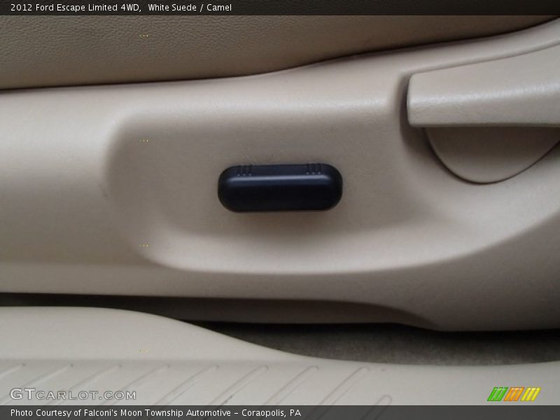 White Suede / Camel 2012 Ford Escape Limited 4WD